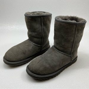 UGG 3410 Women's Winter Boots Classic Short Cancer Awareness Size 5